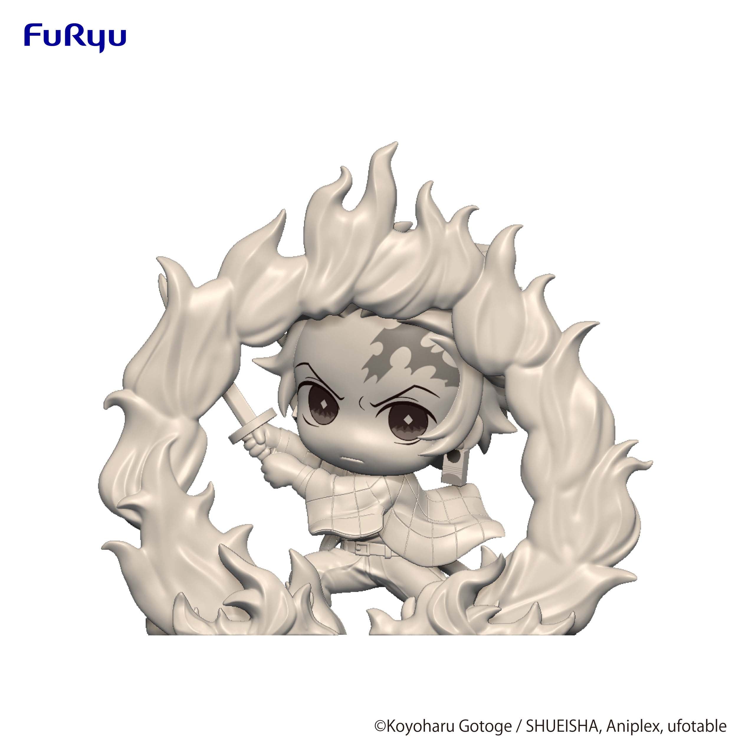 Demon Slayer: Kimetsu no Yaiba Series Kamado Tanjiro Hinokami Kagura Heki-ra no Ten Hold Figure | 4580736403253