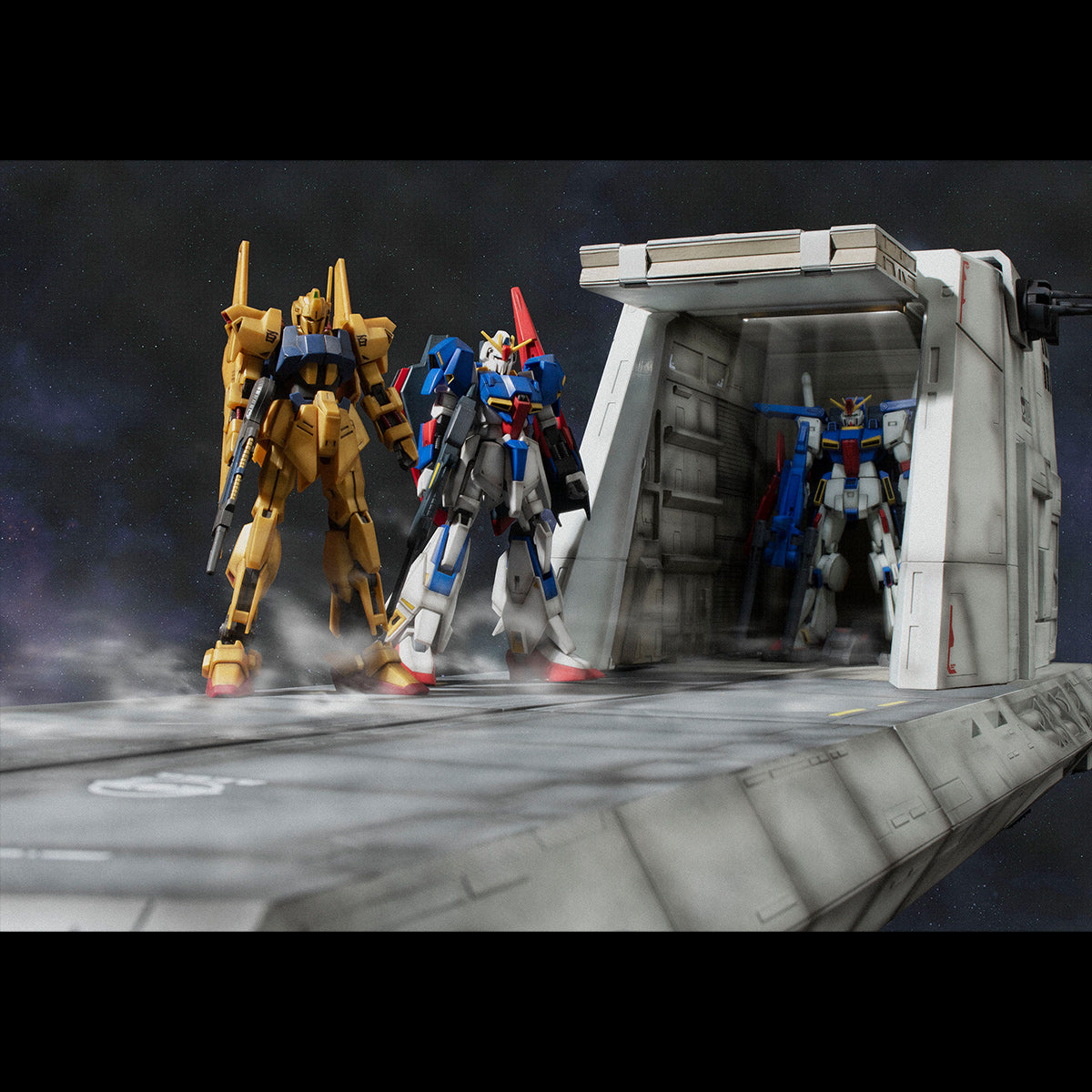 Megahouse Realistic Model Series (1/144 Series) Nahel Argama catapult deck "Mobile Suit Gundam ZZ" | 4535123833533