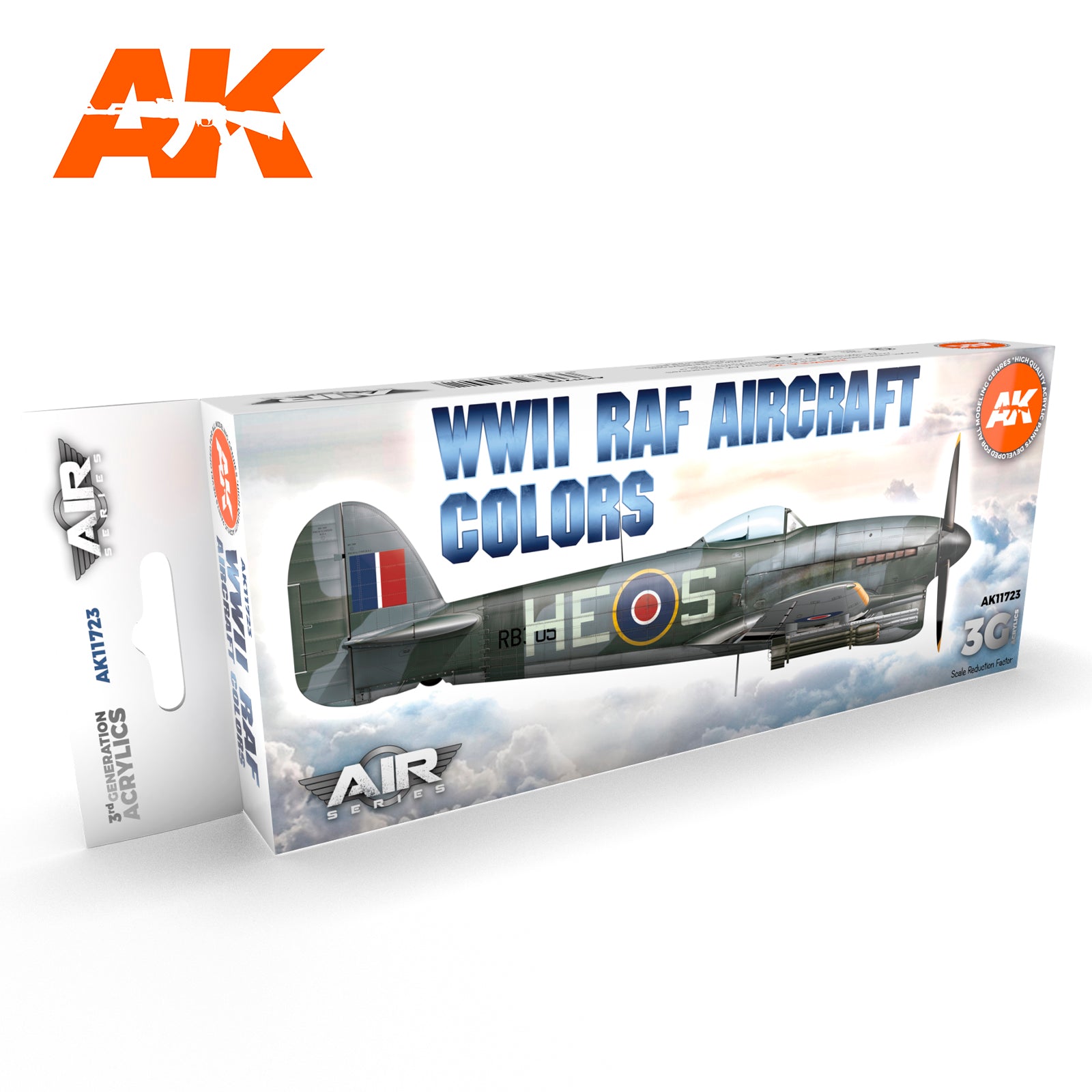 AK Interactive 3G Air - WWII RAF Aircraft Colors SET | 8435568314412