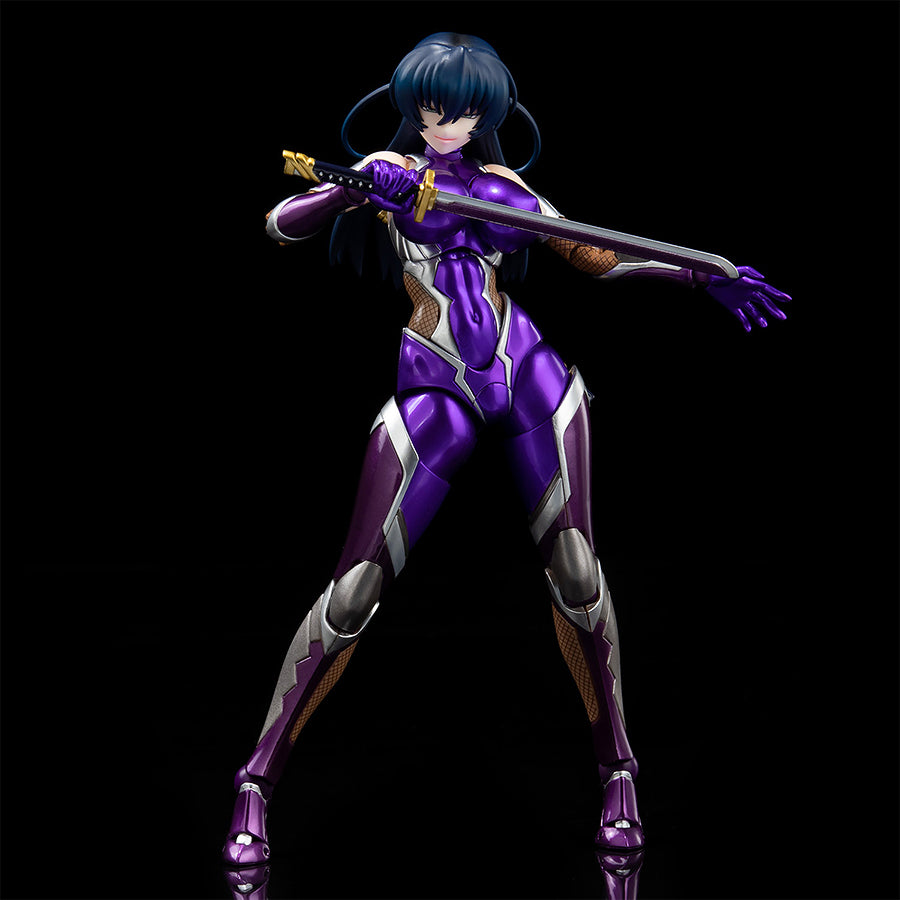 Taimanin Series Second Axe Hentai Action Asagi Igawa Metallic Color Ver. Figure | 4589802771081