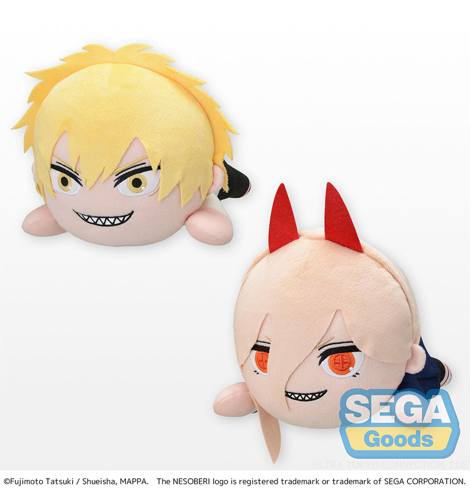 Chainsaw Man Series Denji & Power Nesoberi (Lay-Down) MEJ Plush | 4580779510970