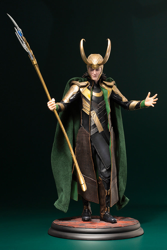 Kotobukiya 1/6 Marvel Avengers Movie Loki Artfx, Pre-Painted PVC Statue | 190526023352