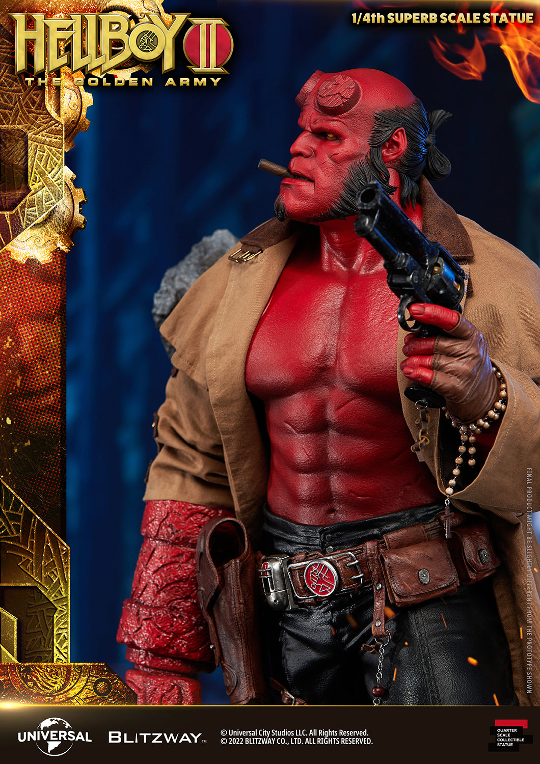 Blitzway 1/4 Superb Scale Statue "Hellboy II: The Golden Army" | 8809321479579