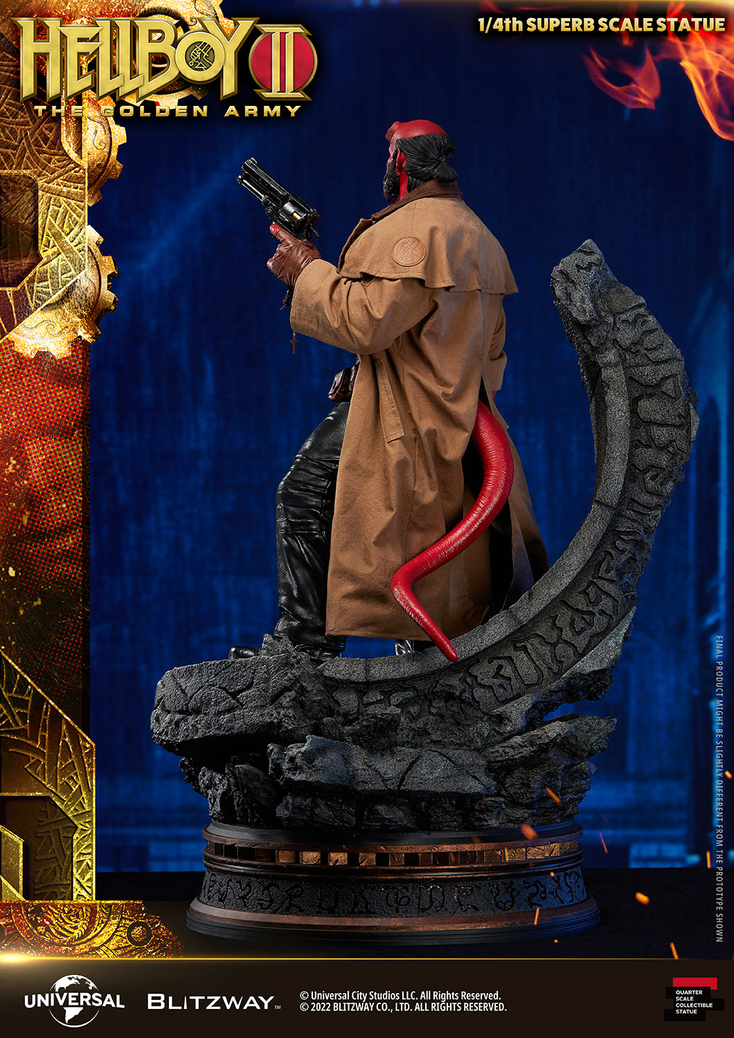 Blitzway 1/4 Superb Scale Statue "Hellboy II: The Golden Army" | 8809321479579