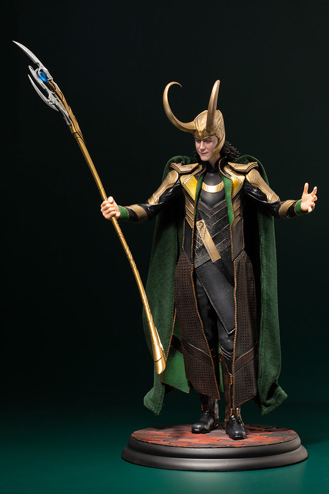 Kotobukiya 1/6 Marvel Avengers Movie Loki Artfx, Pre-Painted PVC Statue | 190526023352