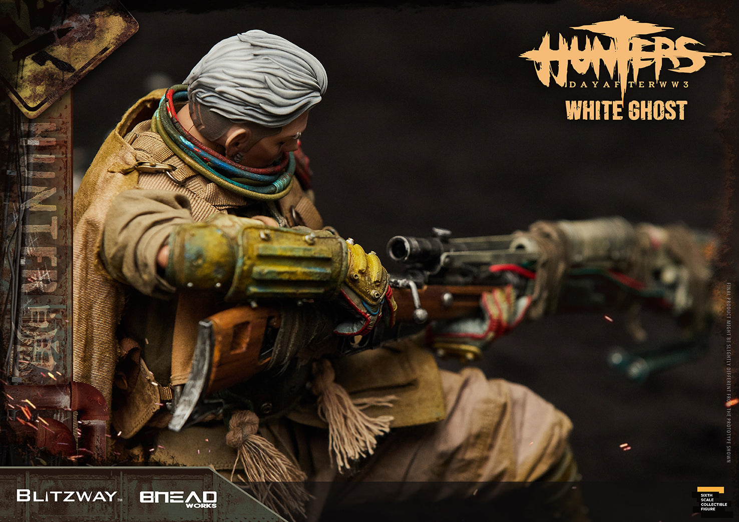 Blitzway 1/6 White Ghost "HUNTERS : Day After WWlll", Action Figure | 8809321479562