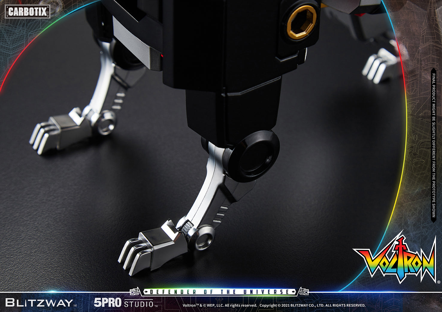 Blitzway 'Voltron' 5Pro Studio CARBOTIX Series, Action Figure | 8809321479531