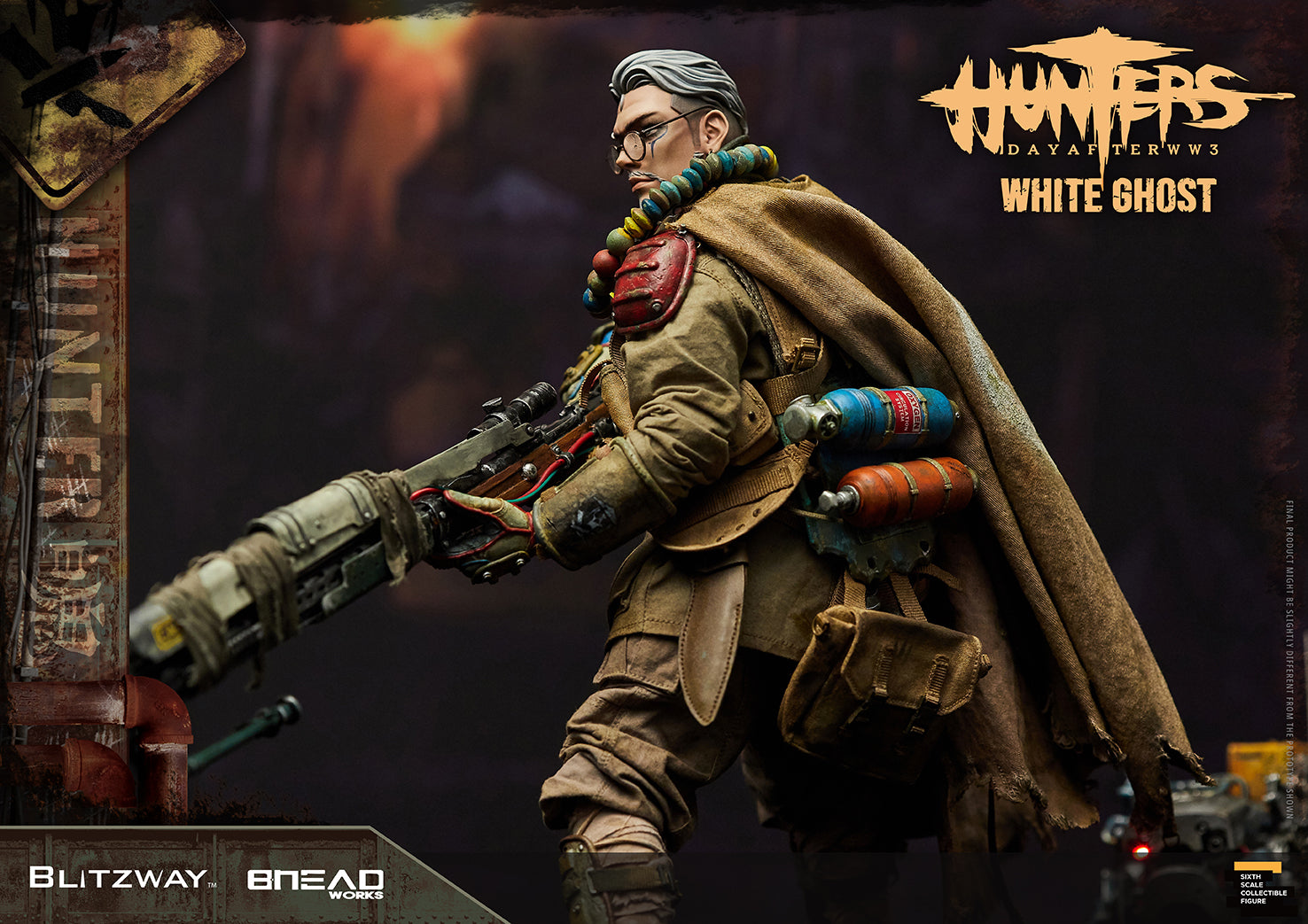 Blitzway 1/6 White Ghost "HUNTERS : Day After WWlll", Action Figure | 8809321479562