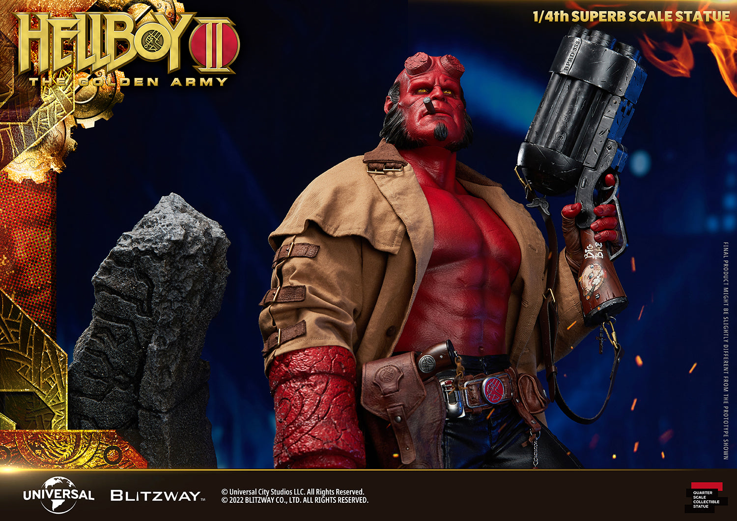Blitzway 1/4 Superb Scale Statue "Hellboy II: The Golden Army" | 8809321479579