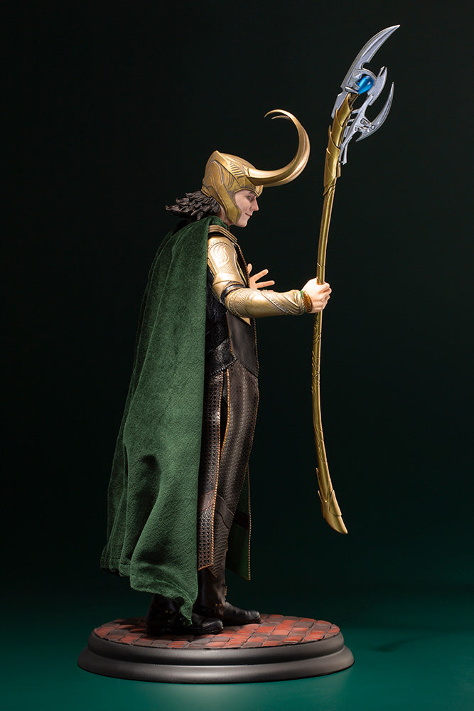 Kotobukiya 1/6 Marvel Avengers Movie Loki Artfx, Pre-Painted PVC Statue | 190526023352