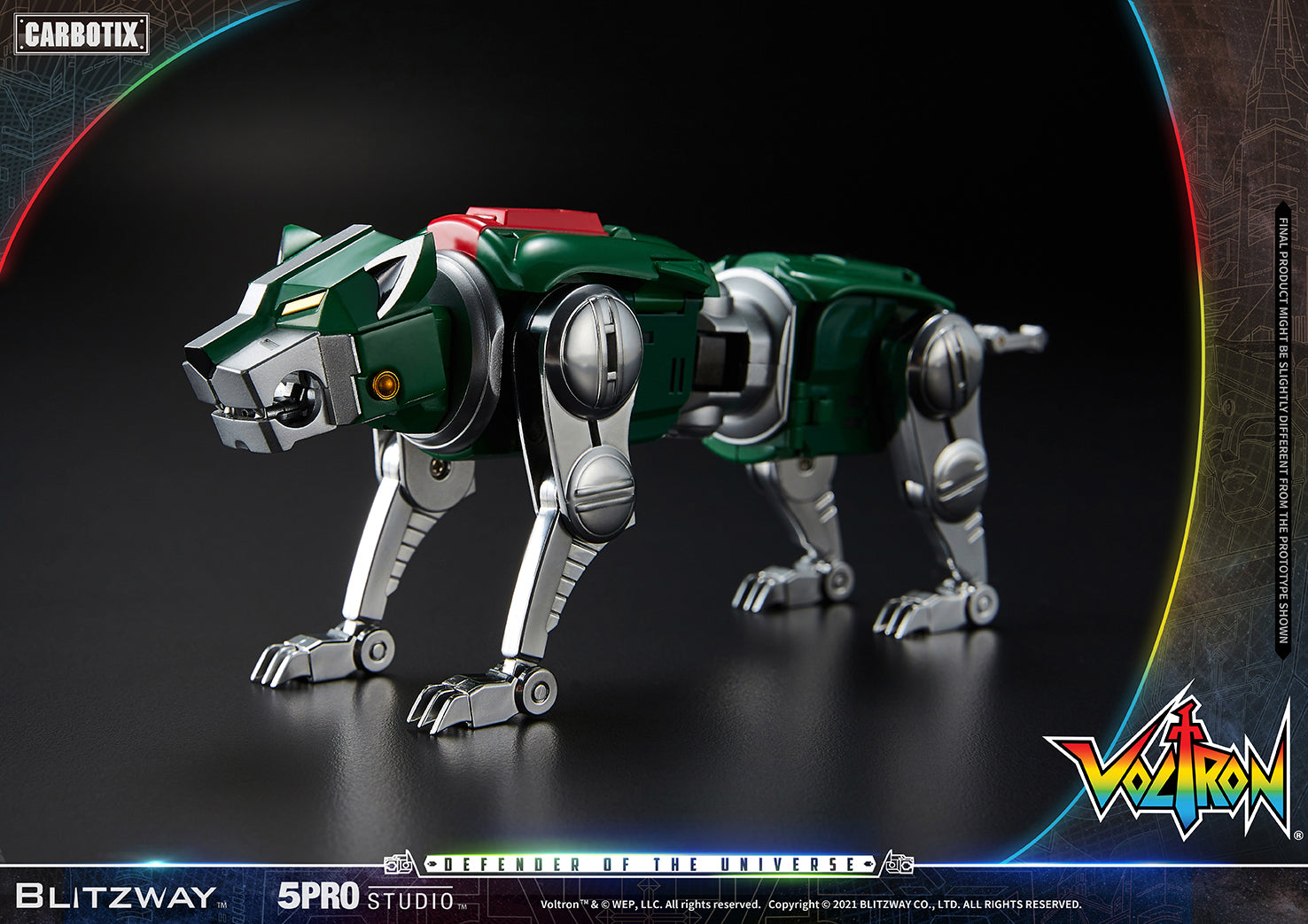 Blitzway 'Voltron' 5Pro Studio CARBOTIX Series, Action Figure | 8809321479531
