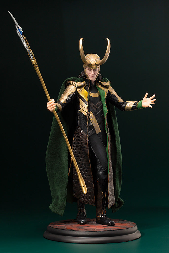 Kotobukiya 1/6 Marvel Avengers Movie Loki Artfx, Pre-Painted PVC Statue | 190526023352
