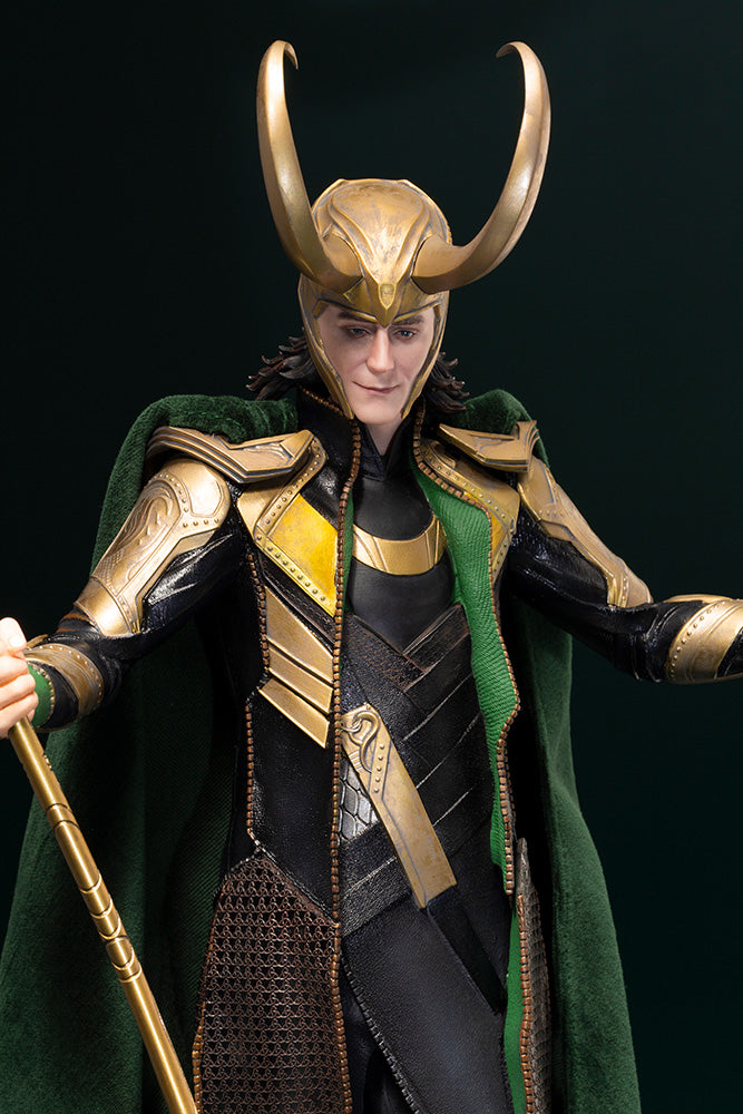 Kotobukiya 1/6 Marvel Avengers Movie Loki Artfx, Pre-Painted PVC Statue | 190526023352