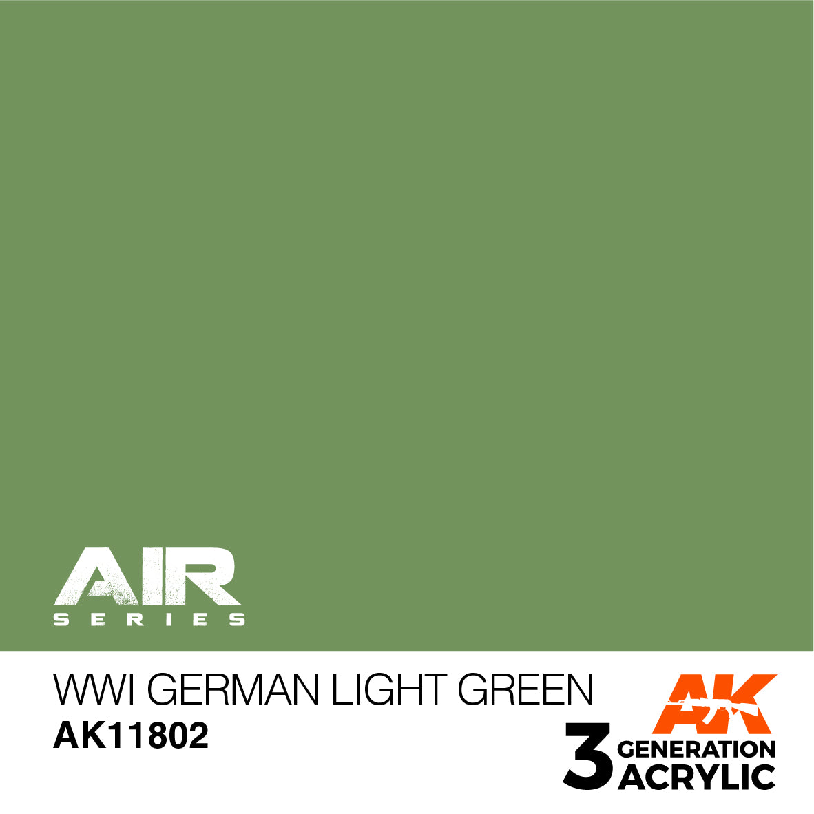 AK Interactive 3G Air - WWI German Light Green | 8435568314665