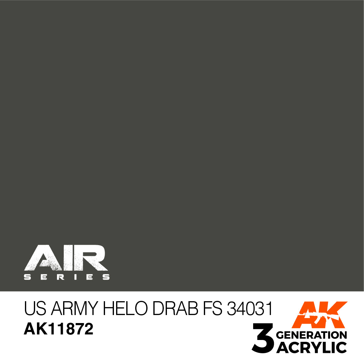 AK Interactive 3G Air - US Army Helo Drab FS 34031 | 8435568315365