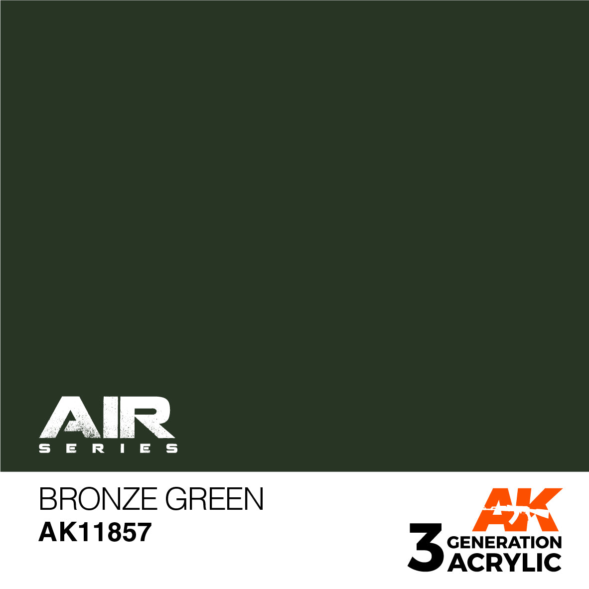 AK Interactive 3G Air - Bronze Green | 8435568315211