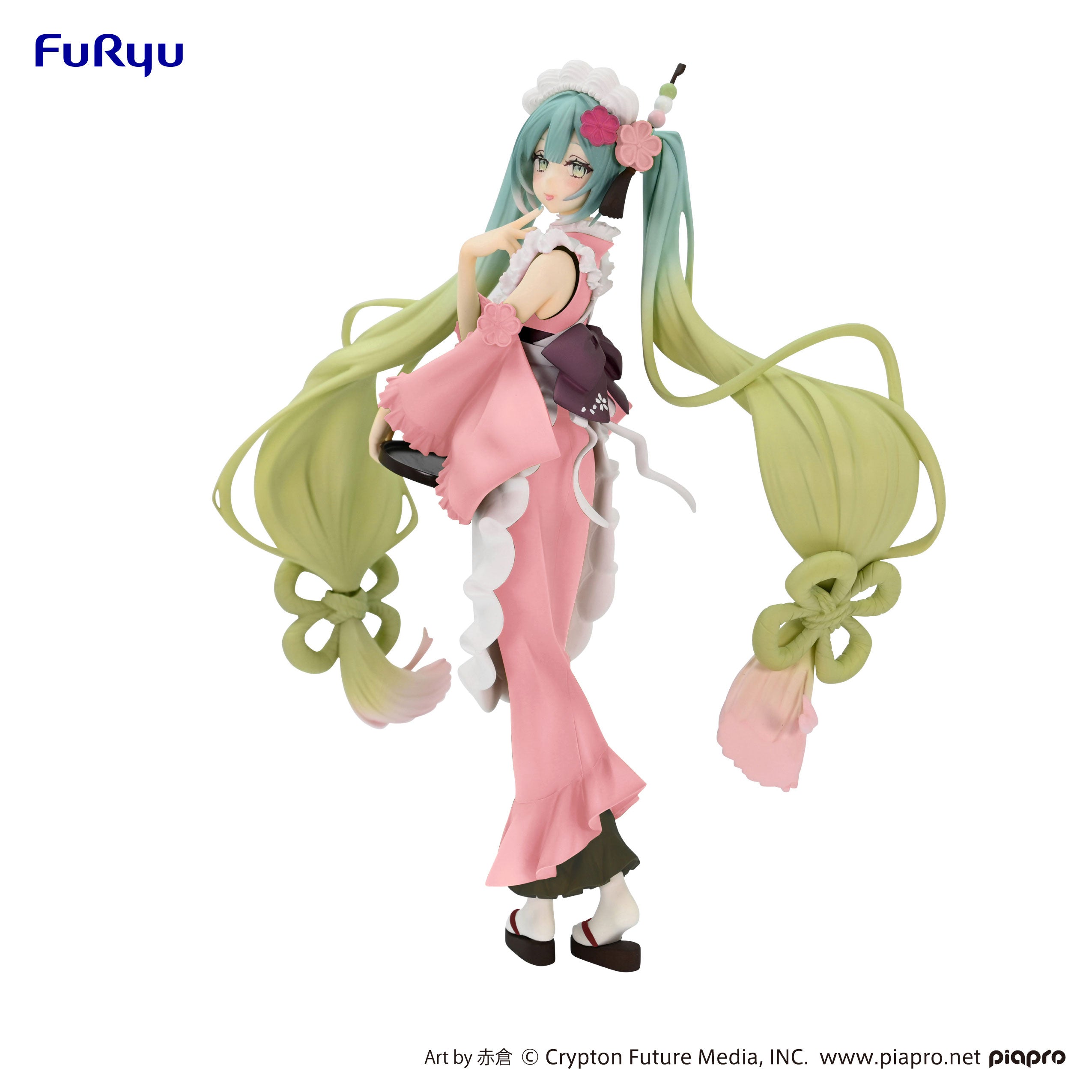 Hatsune Miku Series Matcha Green Tea Parfait/Another Color Ver. Exceed Creative Figure | 4580736402911