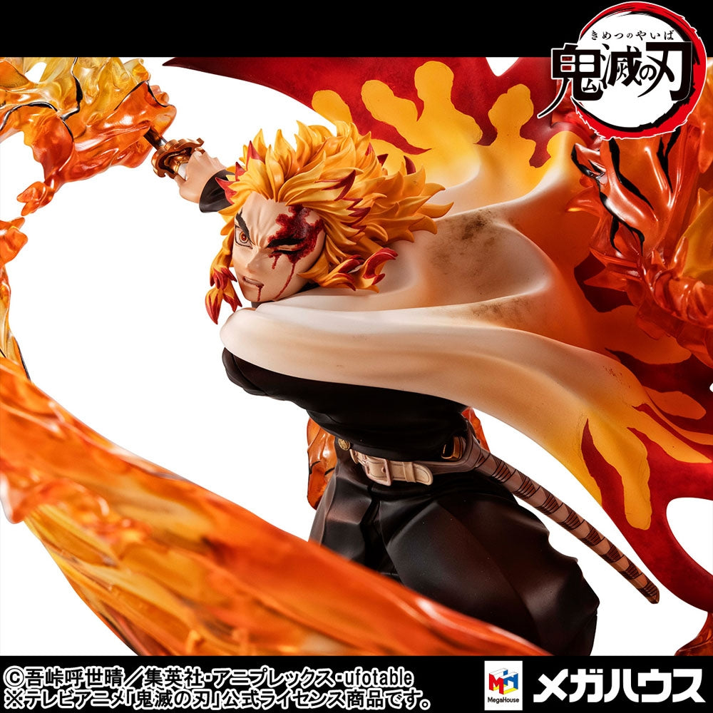 Megahouse G.E.M. Series Kyojuro Rengoku Flame Breathing Fifth Form: Flame Tiger "Demon Slayer" | 4535123834547