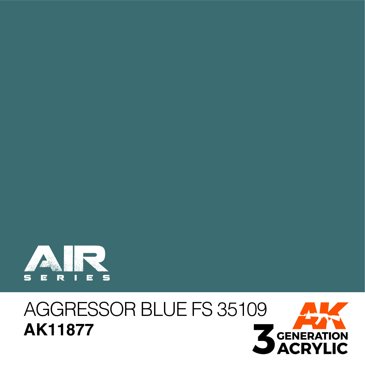 AK Interactive 3G Air - Aggressor Blue FS 35109 | 8435568315419