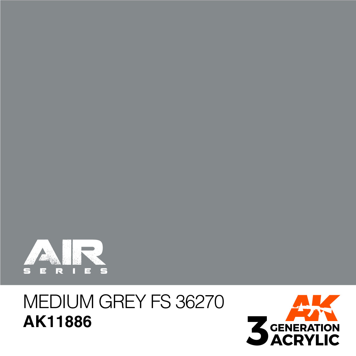 AK Interactive 3G Air - Medium Grey FS 36270 | 8435568315501