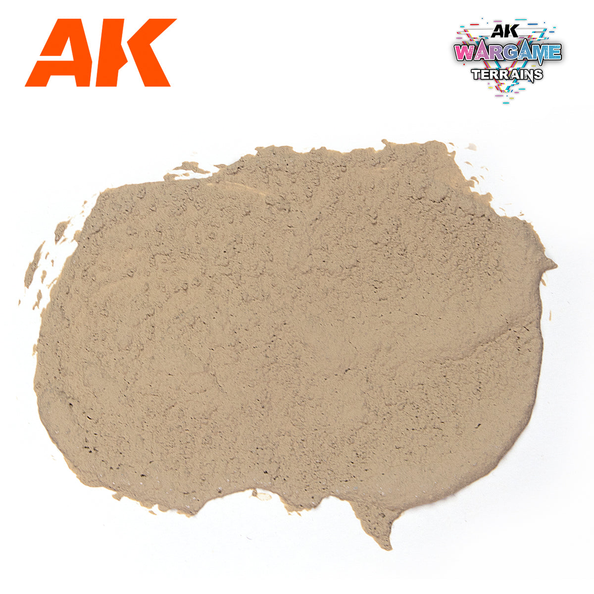 AK Interactive Wargame Battle Ground Terrains Dry Ground - 100ml (Acrylic) | 8435568331051