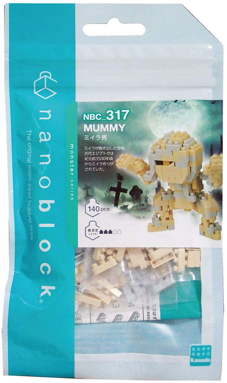 Nanoblock Collection Series Mummy "Monsters" | 4972825216910