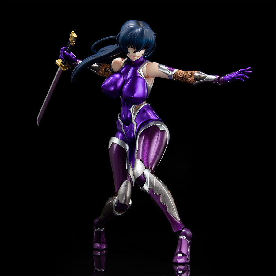 Taimanin Series Second Axe Hentai Action Asagi Igawa Metallic Color Ver. Figure | 4589802771081