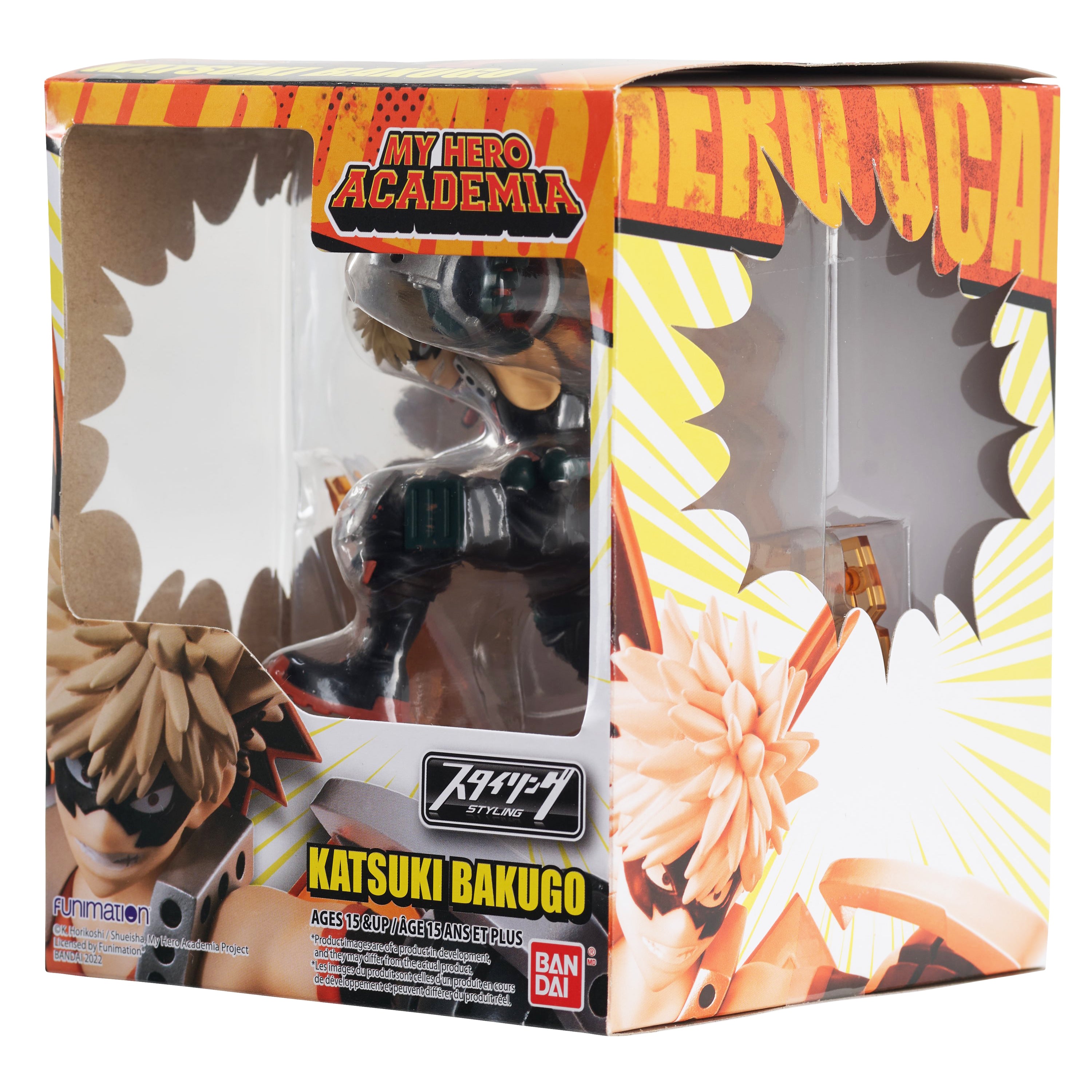 Bandai My Hero Academia – Styling Series: Katsuki Bakugo | 4555787831