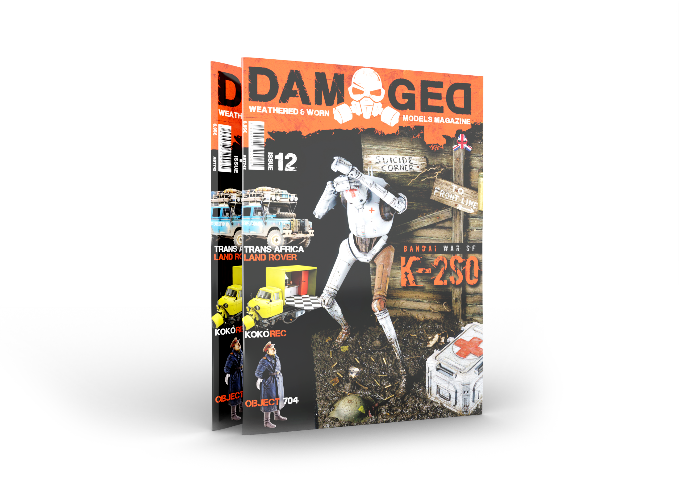 Abteilung502 DAMAGED, Worn and Weathered Models Magazine - 12 (English) | 8435568329065