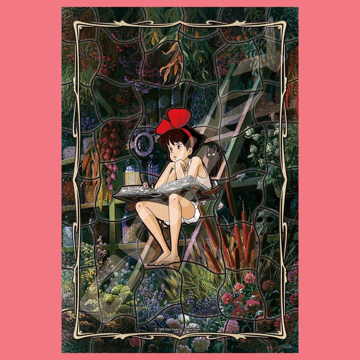 Ensky Artcrystal Puzzle Kiki's Delivery Service "A Girl's Time" 300P Artcrystal Jigsaw Puzzle (300-AC055) | 4970381512385