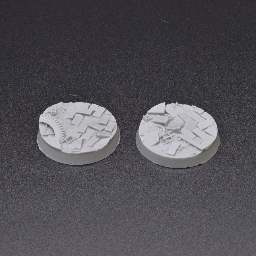 Gamers Grass Resin Bases - Urban Warfare - Round 32mm (x10) | 738956789716