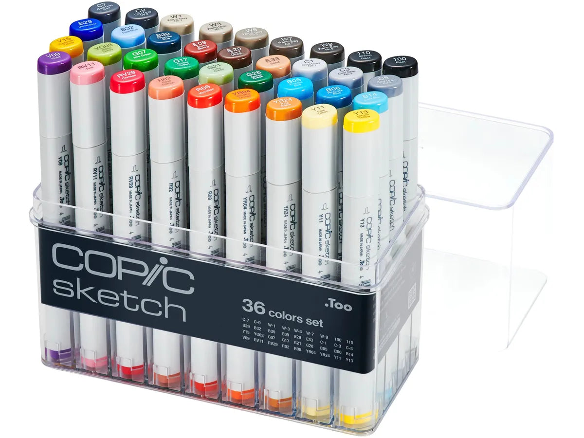 Copic Sketch Marker 36Pc Set | 4511338063156