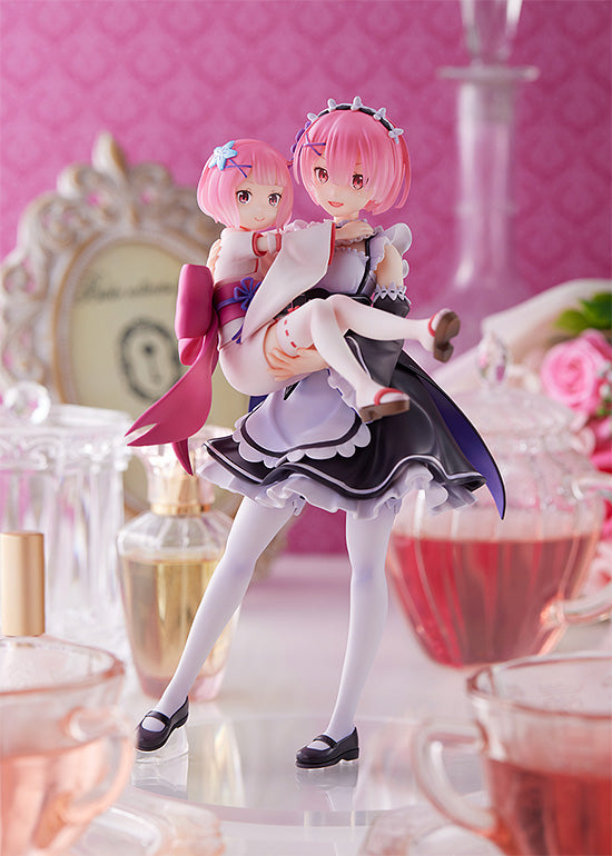 SEGA Re:ZERO -Starting Life in Another World- Series Ram & Childhood Ram 1/7 Scale Figure | 4580779515074