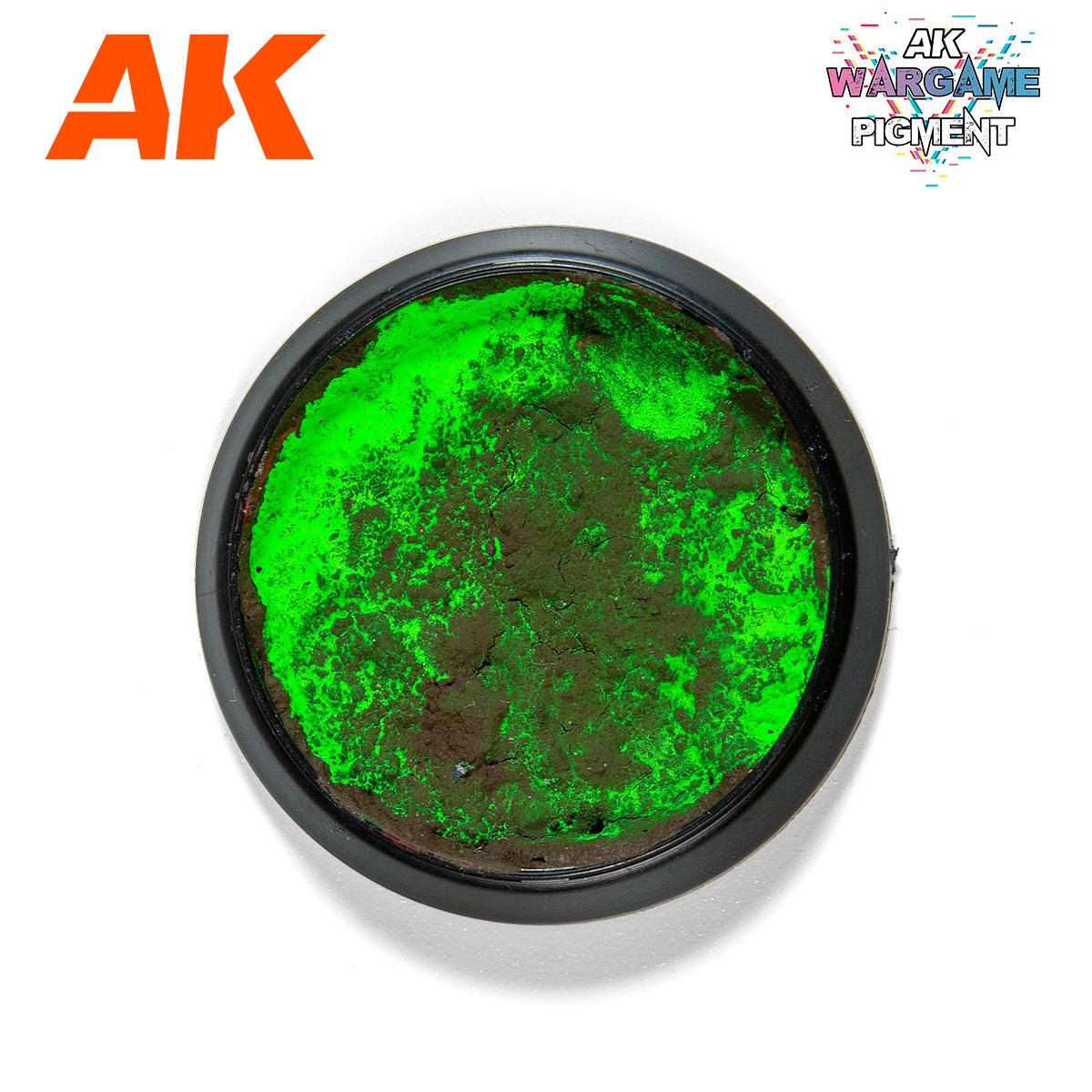 AK Interactive Wargame Enamel Liquid Pigments Fluorescent Green 35ml | 8435568335257