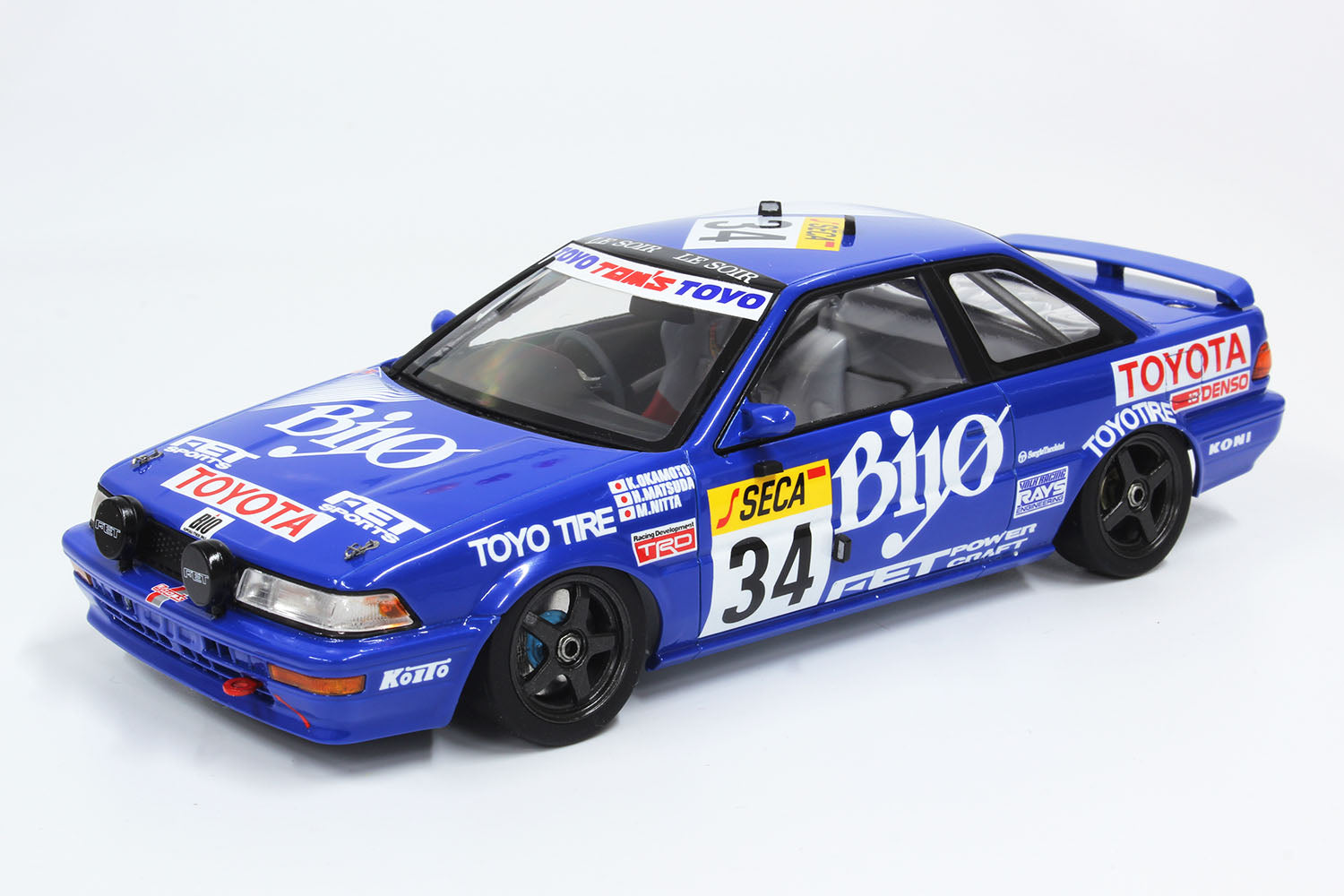 Platz NuNu 1/24 Toyota Corolla Levin AE92 '89 SPA 24 Hours with Masking Sheet | 4545782078435