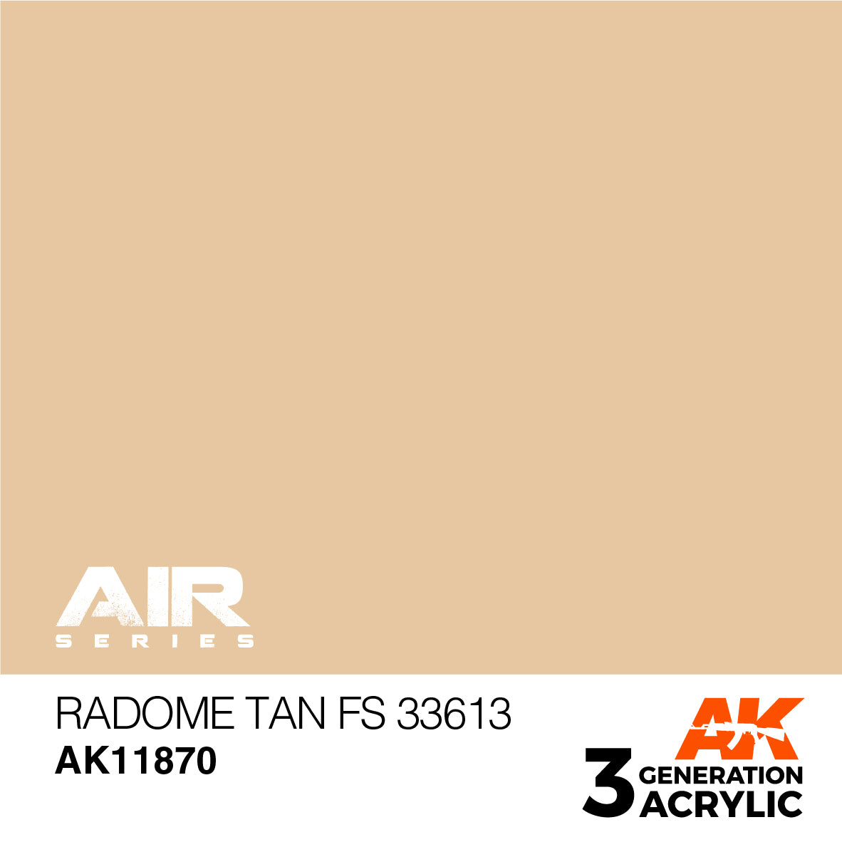 AK Interactive 3G Air - Radome Tan FS 33613 | 8435568315341
