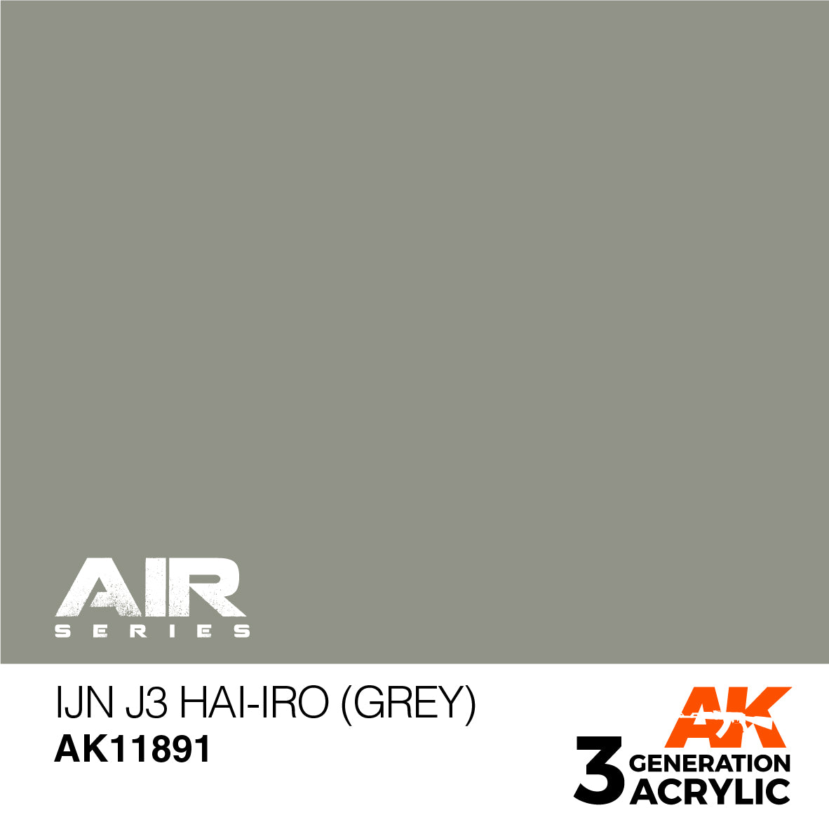 AK Interactive 3G Air - IJN J3 Hai-iro (Grey) | 8435568315556