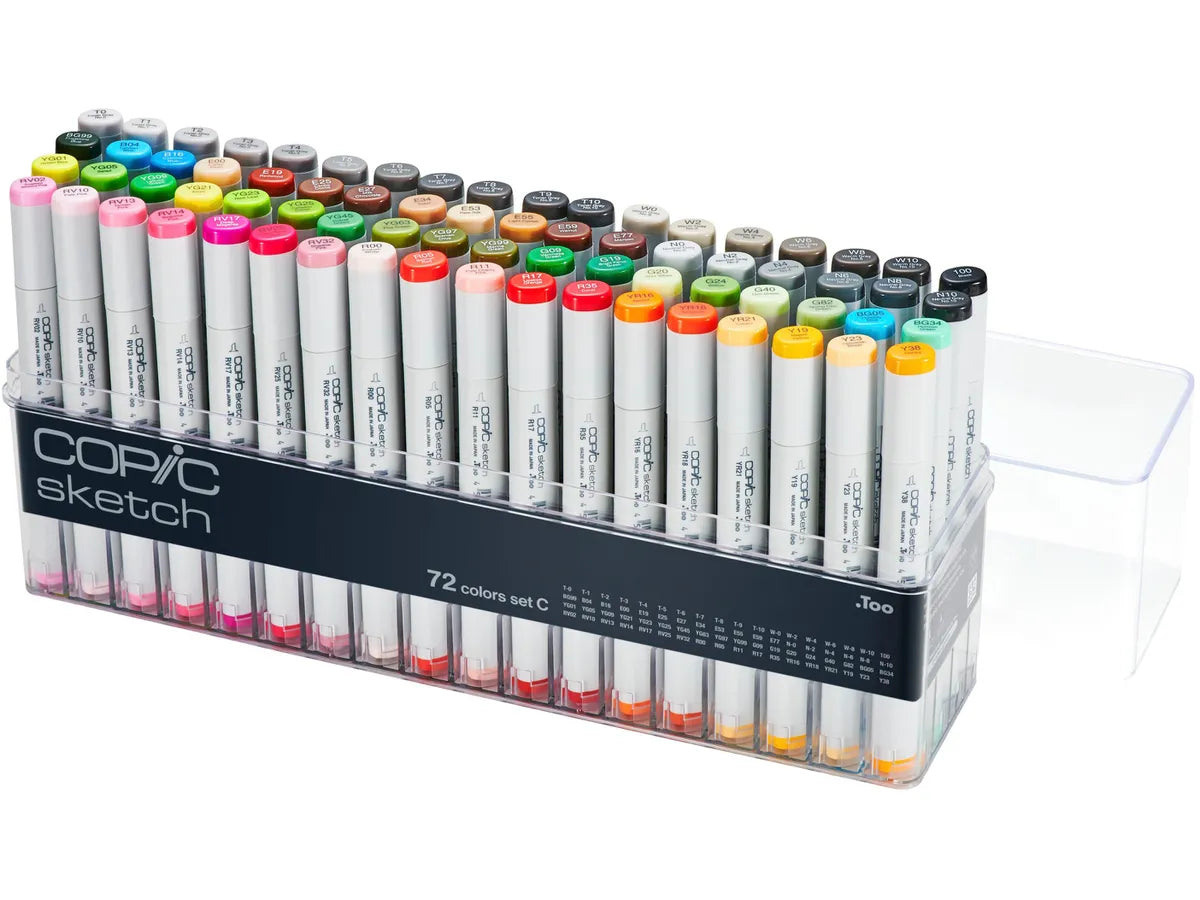 Copic Sketch Marker 72Pc Set C | 4511338063187