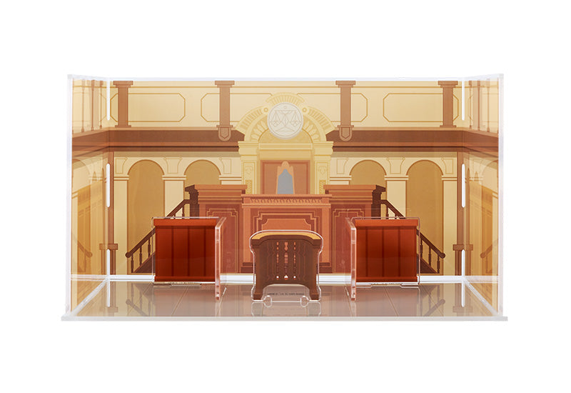 Ace Attorney Series Courtroom (Re-Order) Acrylic Diorama Background | 4580590182073