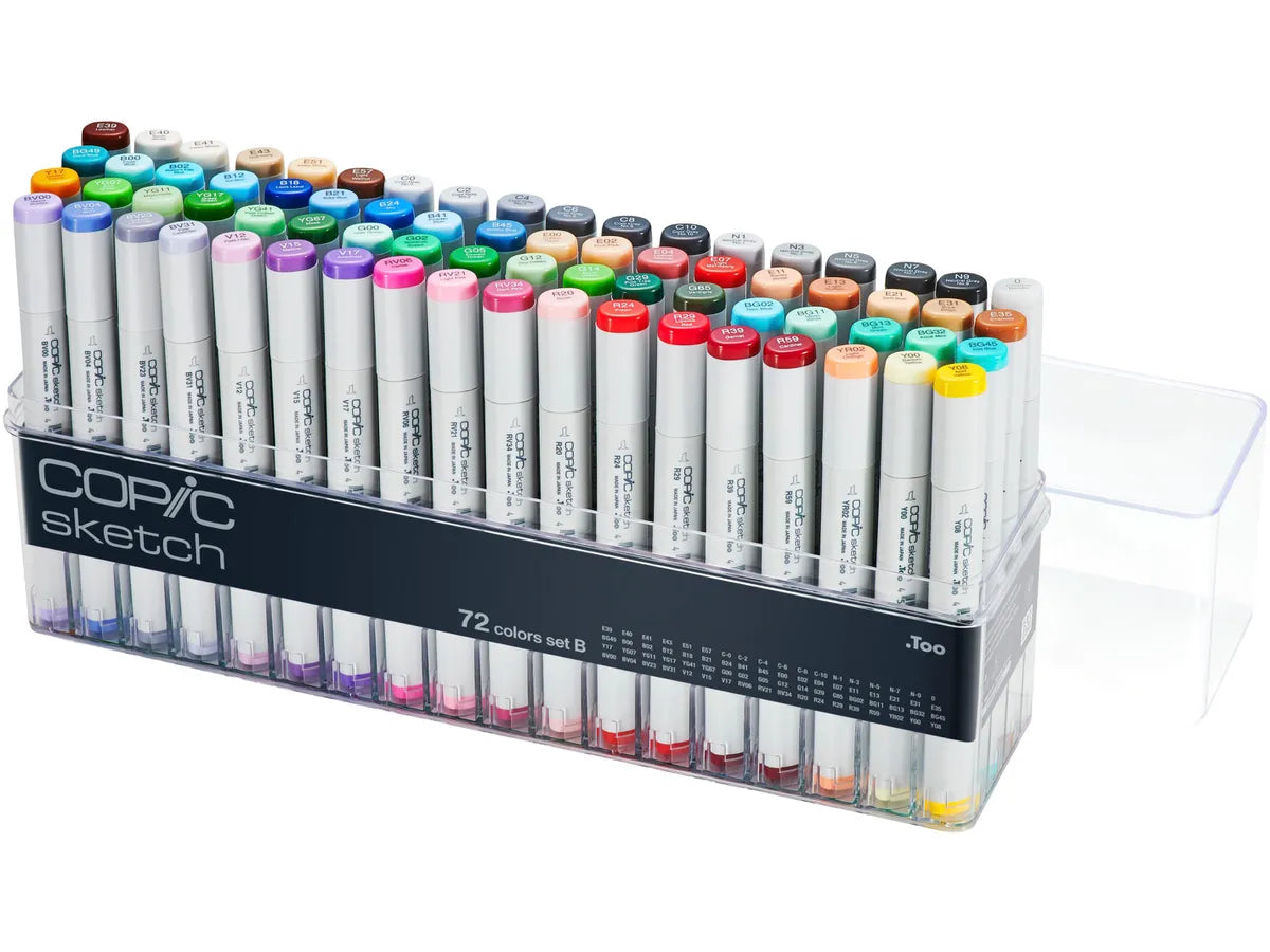 Copic Sketch Marker 72Pc Set B | 4511338063170