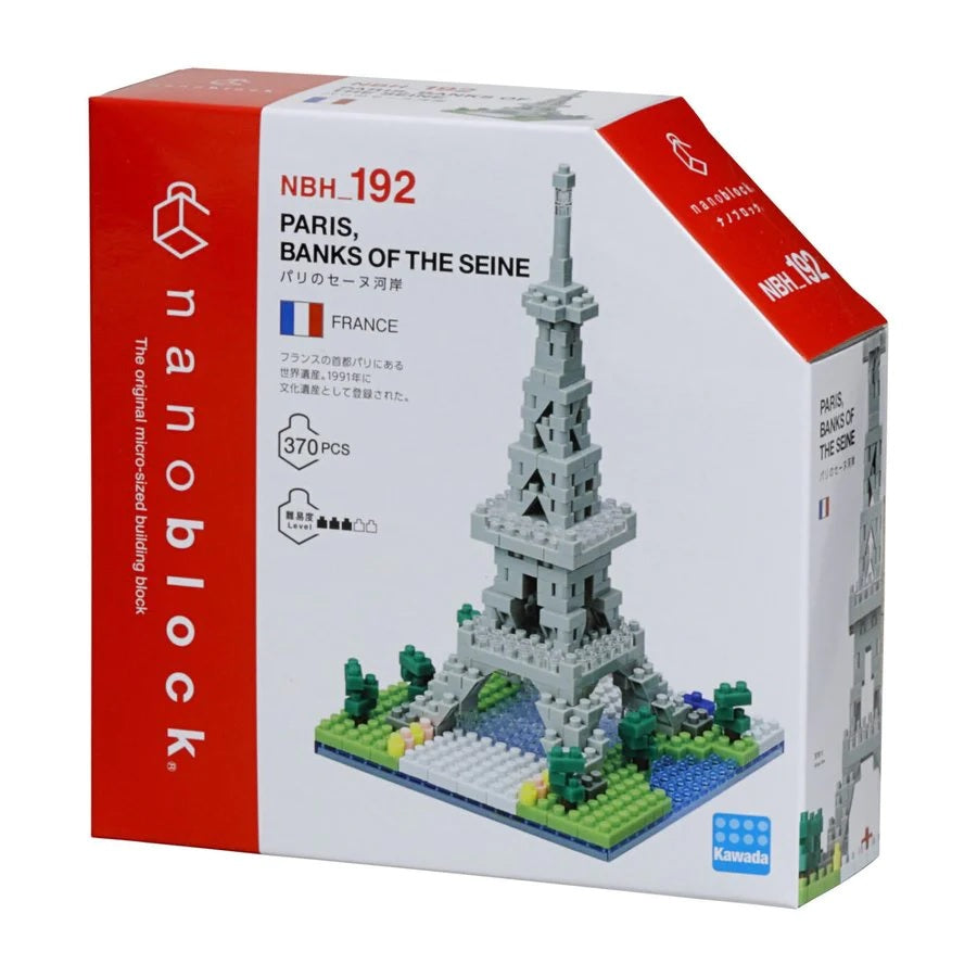 Nanoblock Sight to See Series Paris, Banks of the Seine "World Famous Buildings" | 4972825215463
