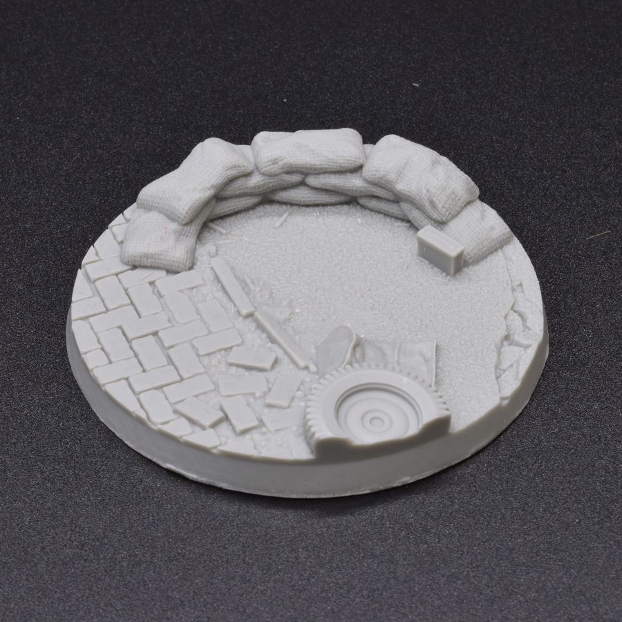 Gamers Grass Resin Bases - Urban Warfare - Round 60mm (x2) | 738956789747