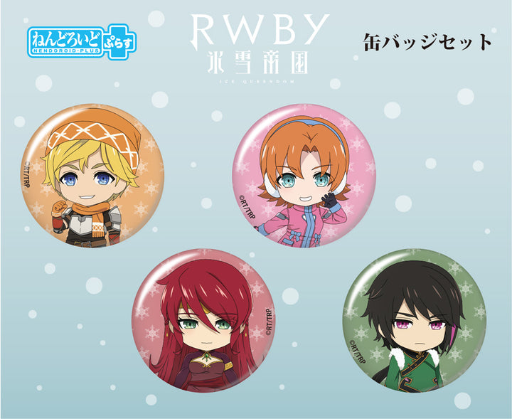 RWBY: Ice Queendom Series Team JNPR Nendoroid Plus Pinback Button Set | 4580590161603