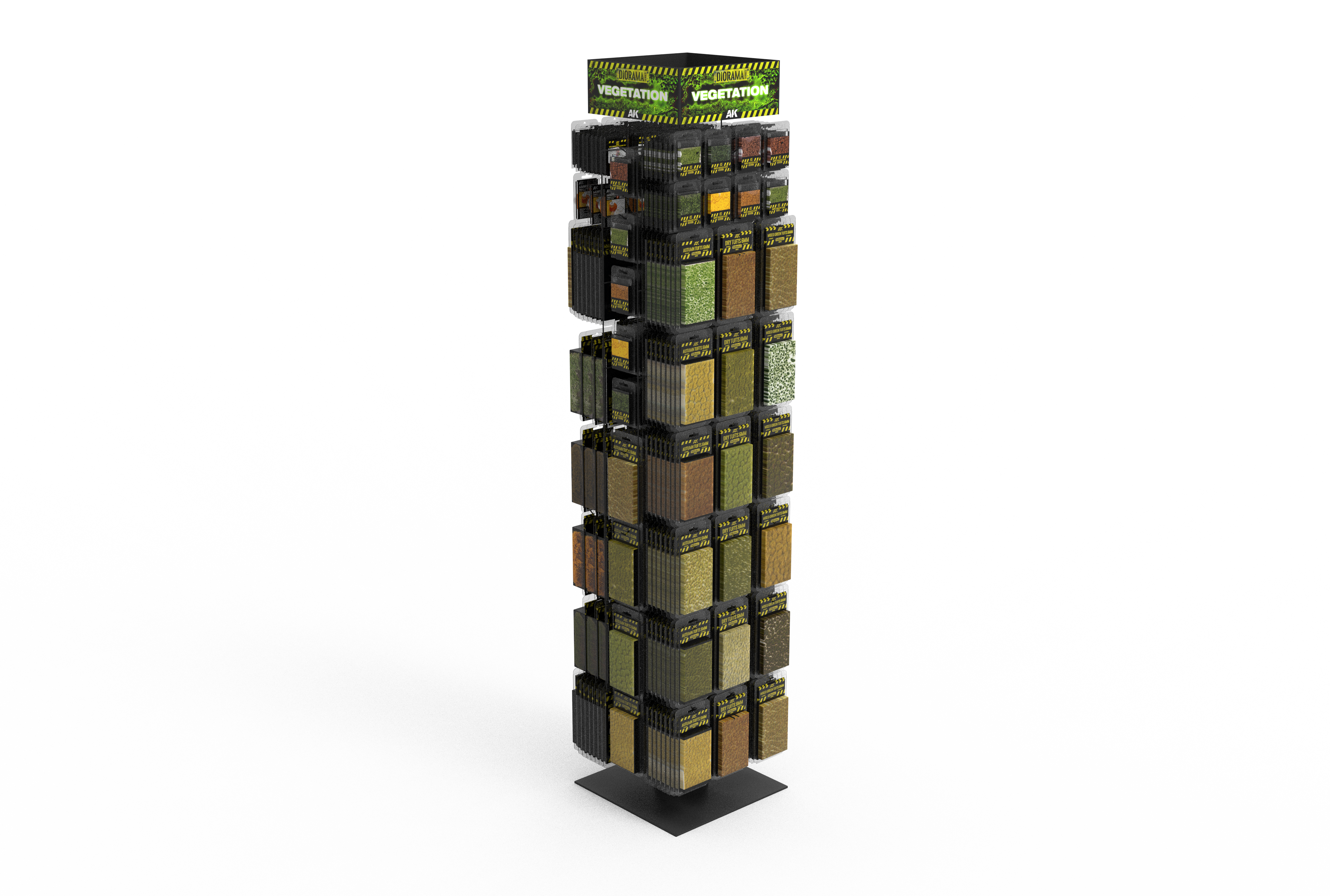 AK Interactive Vegetation Diorama Display Stand | 8435568333444