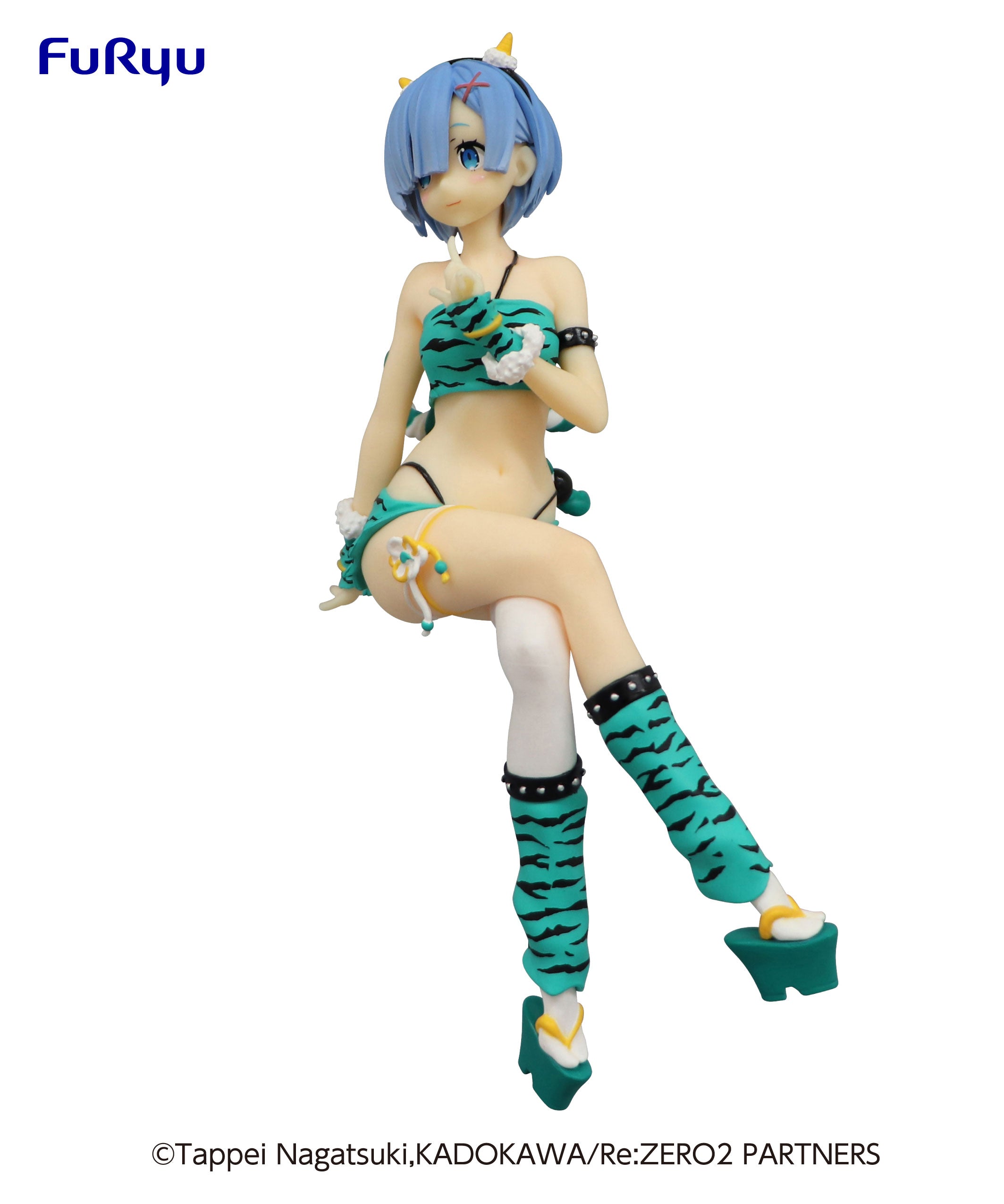 Re:Zero Starting Life In Another World Noodle Stopper Figure-Rem・Demon Costume・Another Color Ver. | 4580736400344