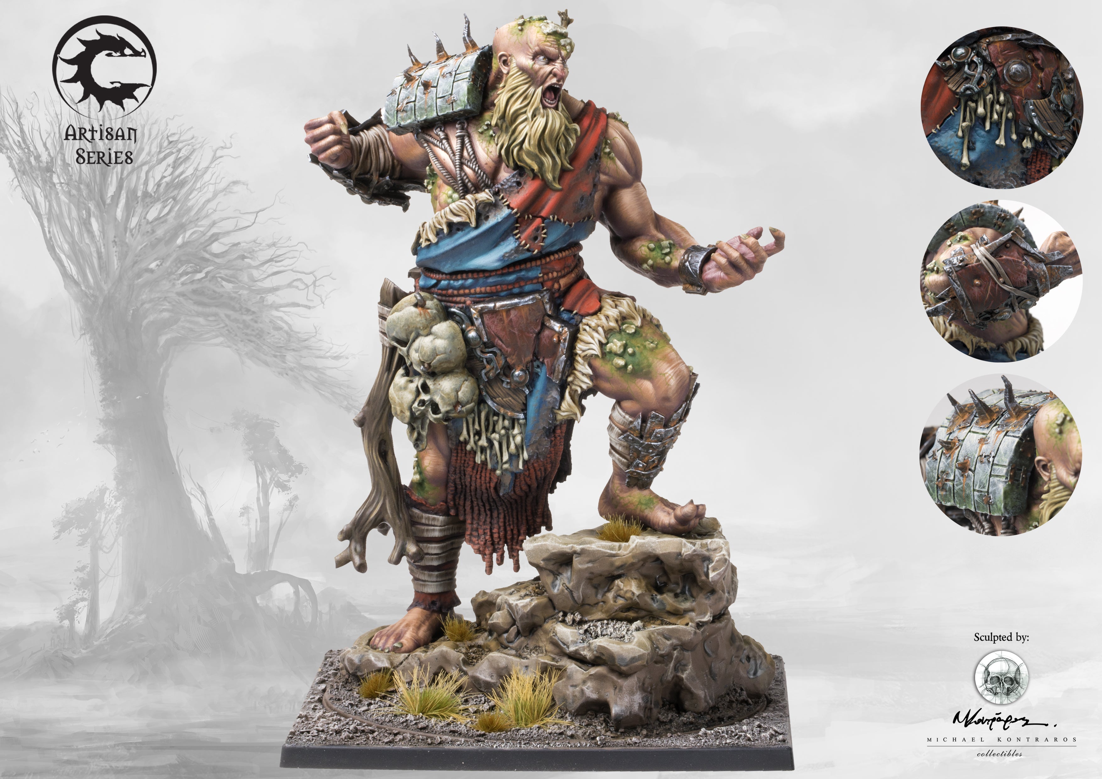 Conquest, Nords - Mountain Jotnar Artisan Series, designed by Michael Kontraros (PBW4416) | 5213009015790