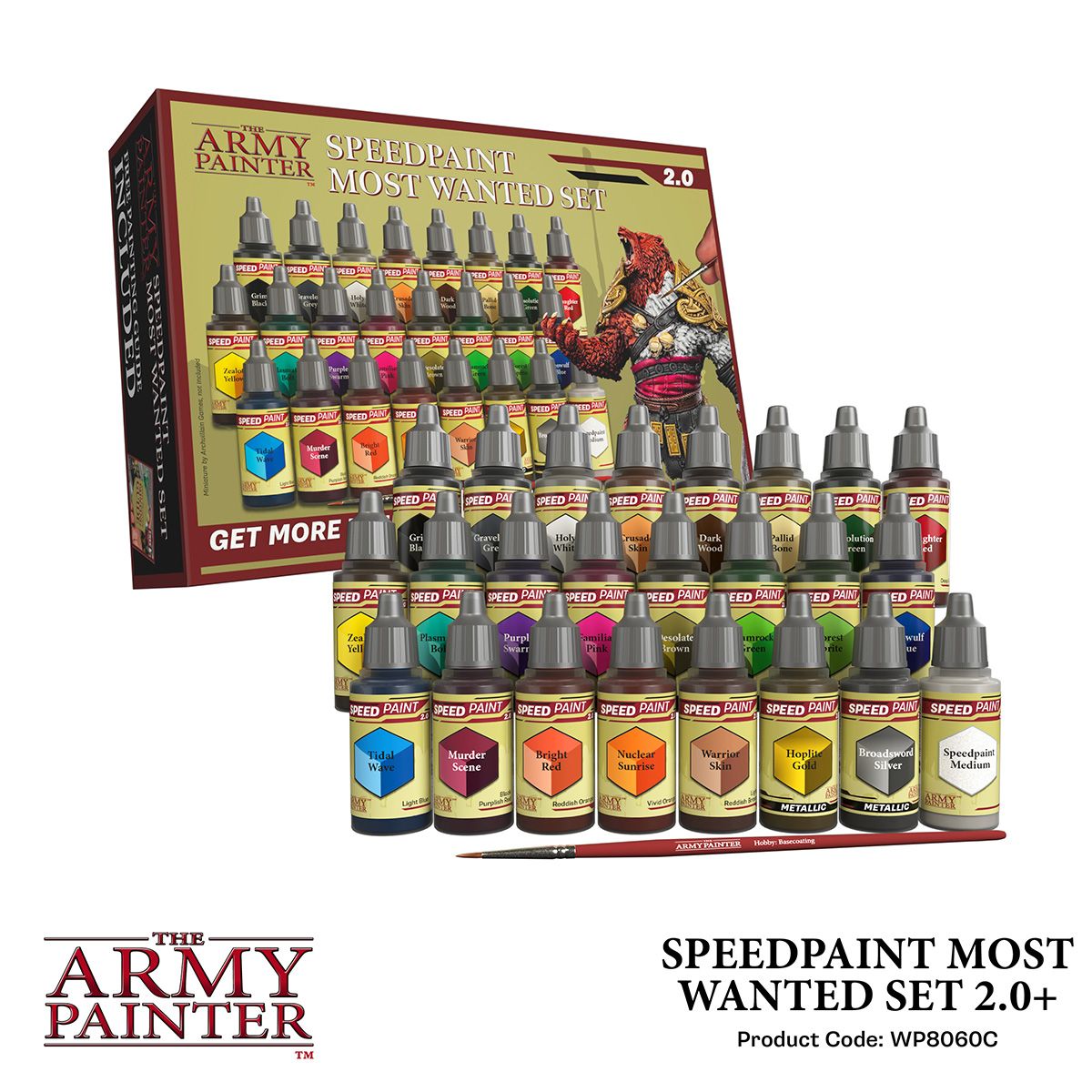Army Painter Speedpaint Most Wanted Set 2.0 | 5713799806009