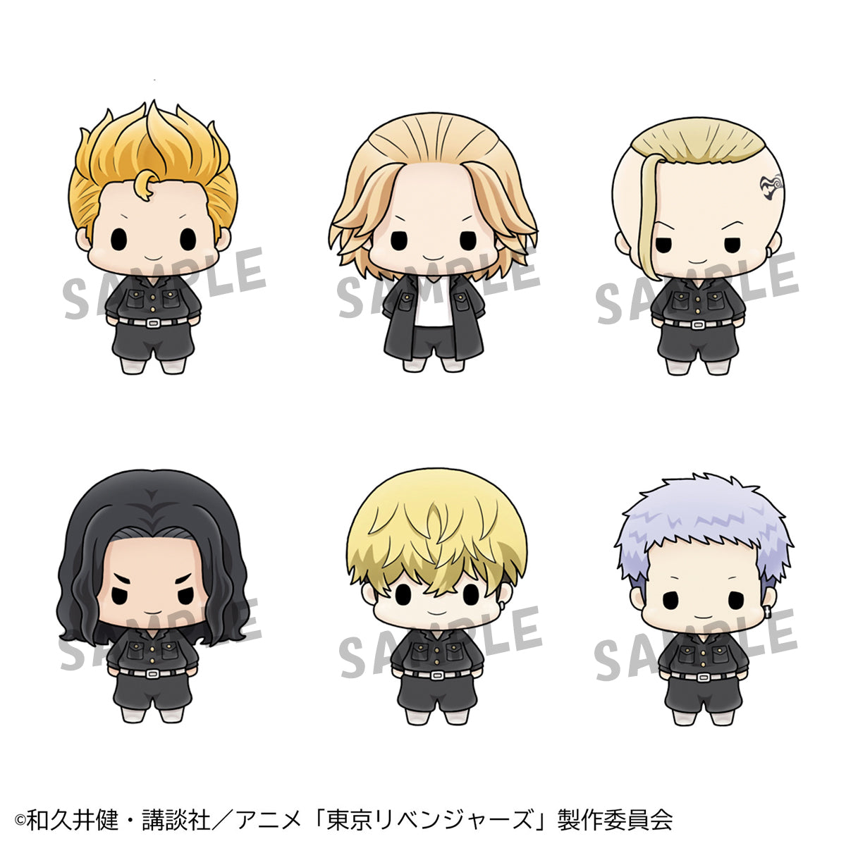Megahouse Chokorin Mascot Tokyo Revengers Set of 6 "Tokyo Revengers " | 4535123834202