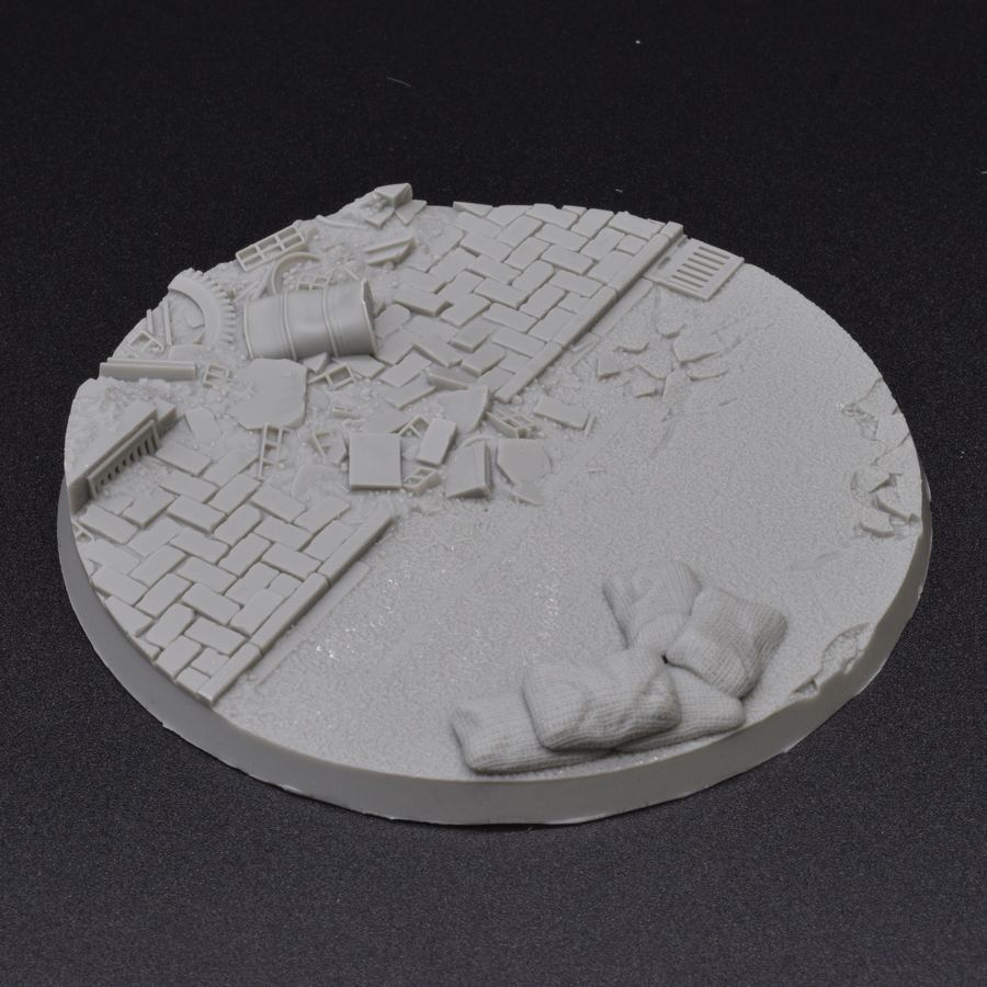 Gamers Grass Resin Bases - Urban Warfare - Round 100mm (x1) | 738956789754