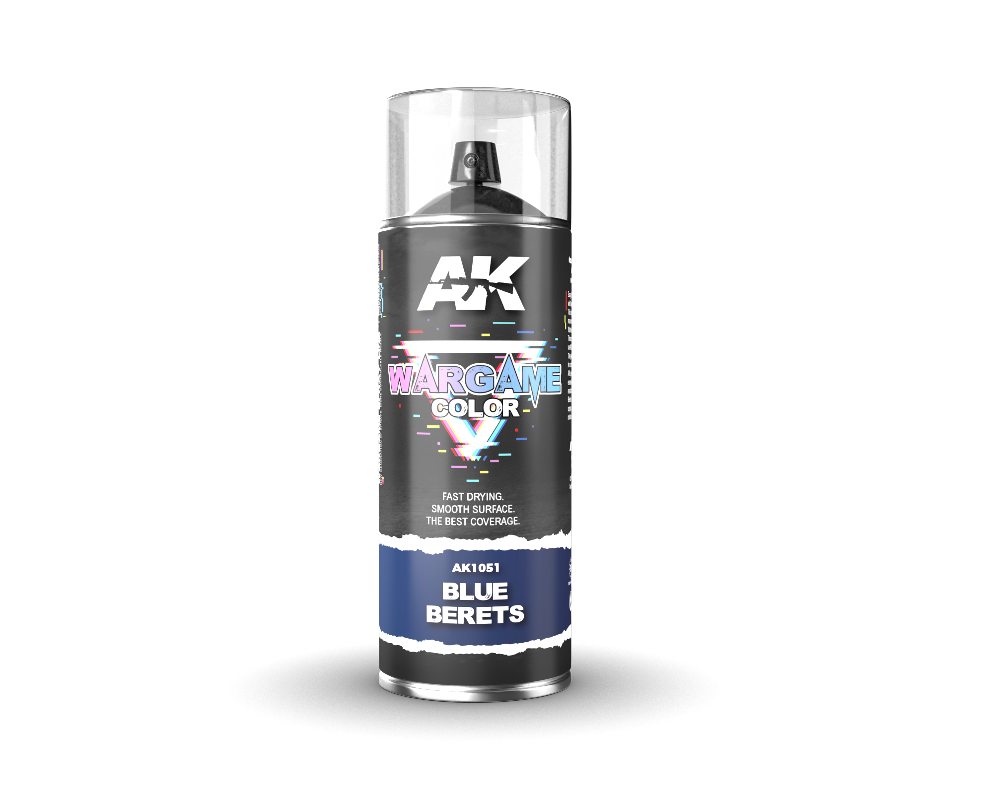 AK Interactive Wargame Blue Berets Spray 400ml | 8435568313736